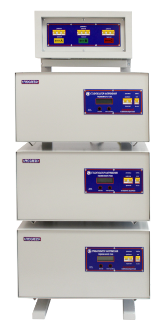 Трехфазный стабилизатор напряжения PROGRESS 24000Т -50-3 в Вологде Трехфазный стабилизатор напряжения PROGRESS 24000Т -50-3 в Вологде